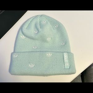 Adidas mint embroidered beanie